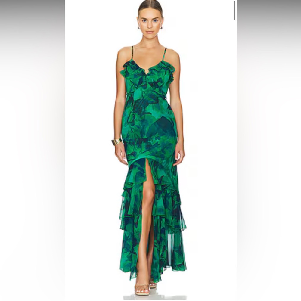 Namari Maxi Dress in Calista Green
RUNAWAY THE LABEL
